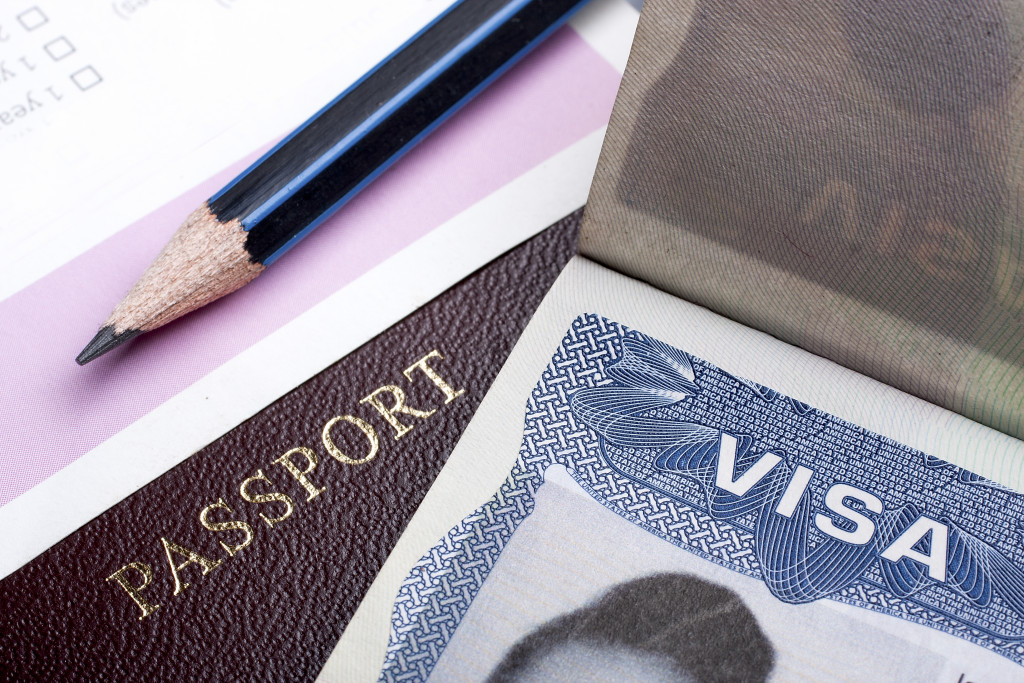 travel passport and visa