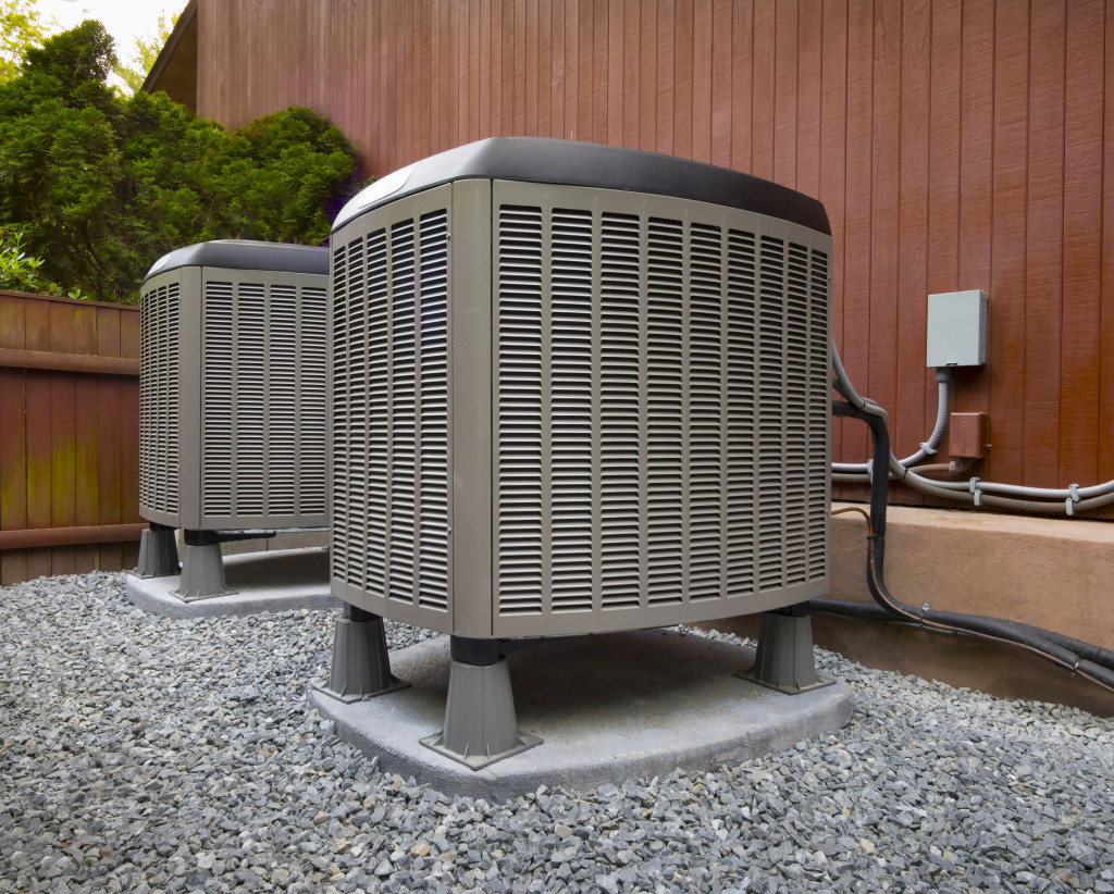 HVAC heating and air conditioning for residential units