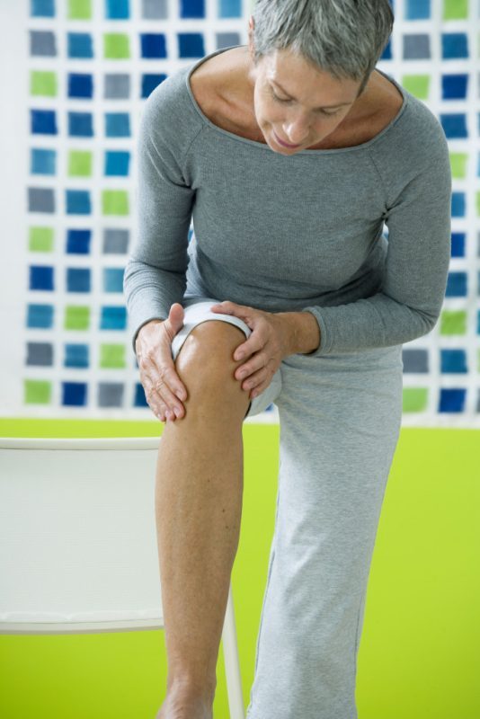 Knee pain due to arthritis